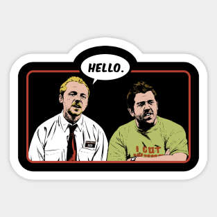 Shaun Of The Dead Sticker